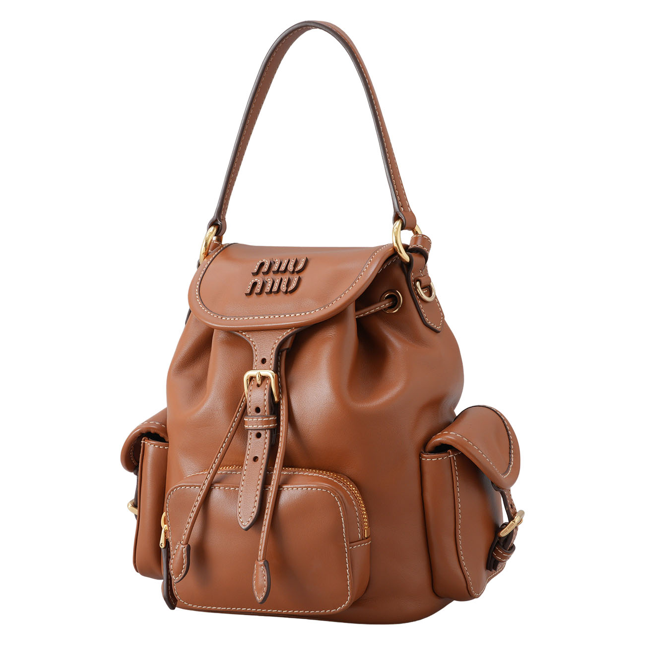 MIU MIU(USED)미우미우 5BZ043 가죽 백팩